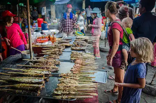 Kep Crab Market Seafood